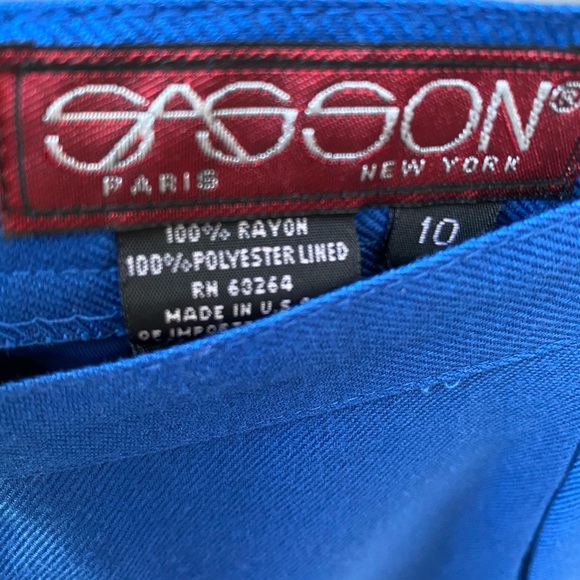 Vintage Sasson 1980 skirt suit - Picture 7 of 15